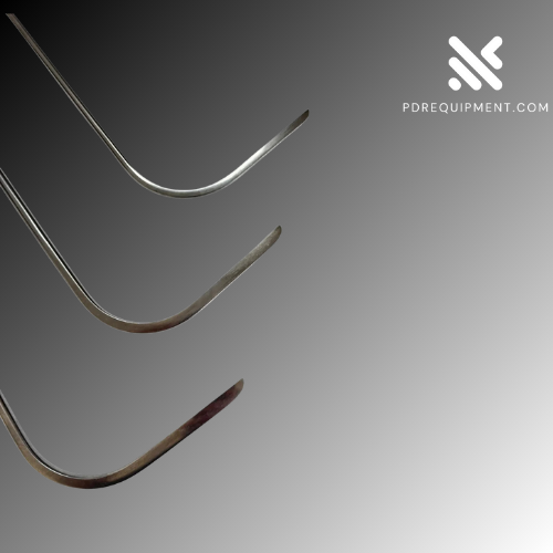 3-Piece 360° Rotating Paintless Dent Repair Rod Set – Hardened Steel Construction