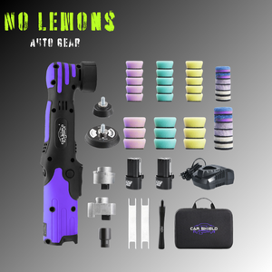 🛡️ Car Shield 3mm DA/RA 2-in-1 Mini Polisher Complete Kit: Detailer's Powerhouse