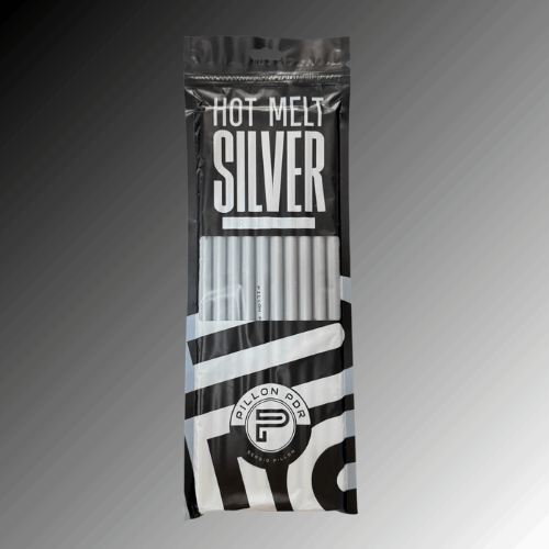 Hot Melt Silver Glue – Pack of 10 Sticks