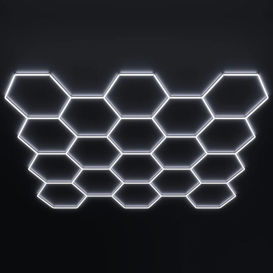 ledSHOP 18 Grid System 6500k UltraBRIGHT (15.61’ x 13.53’)