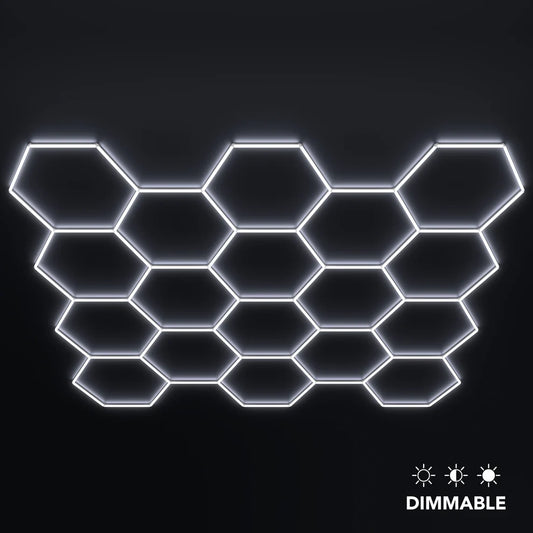 Dimmable ledSHOP 18 Grid 6500k ULTRAbright (18 x 8’)