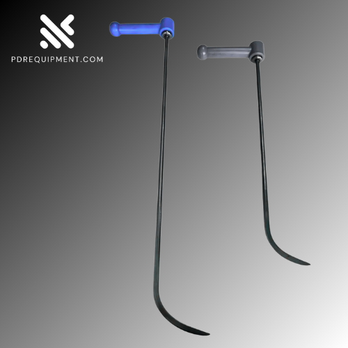 2-Piece 360° Rotating Paintless Dent Repair Rod Set – 10mm Hardened Steel Tools