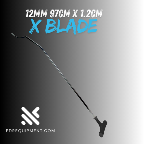 X Blade Triple Bend 97cm x 1.2cm Rod - PDRequipment.com