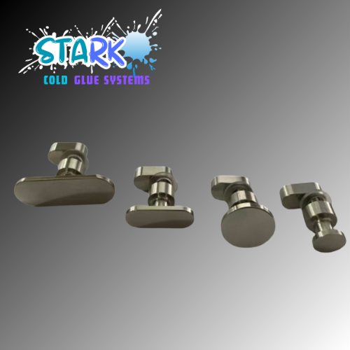 4pc Cold Glue Tab Set