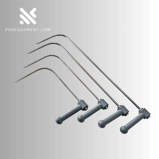 Ronda Edition 4-Piece 360° Rotating Paintless Dent Repair Rod Set - PDRequipment.com