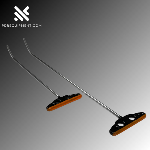 Single Bend Reverse Ground Angled Tip Steel PDR Tools