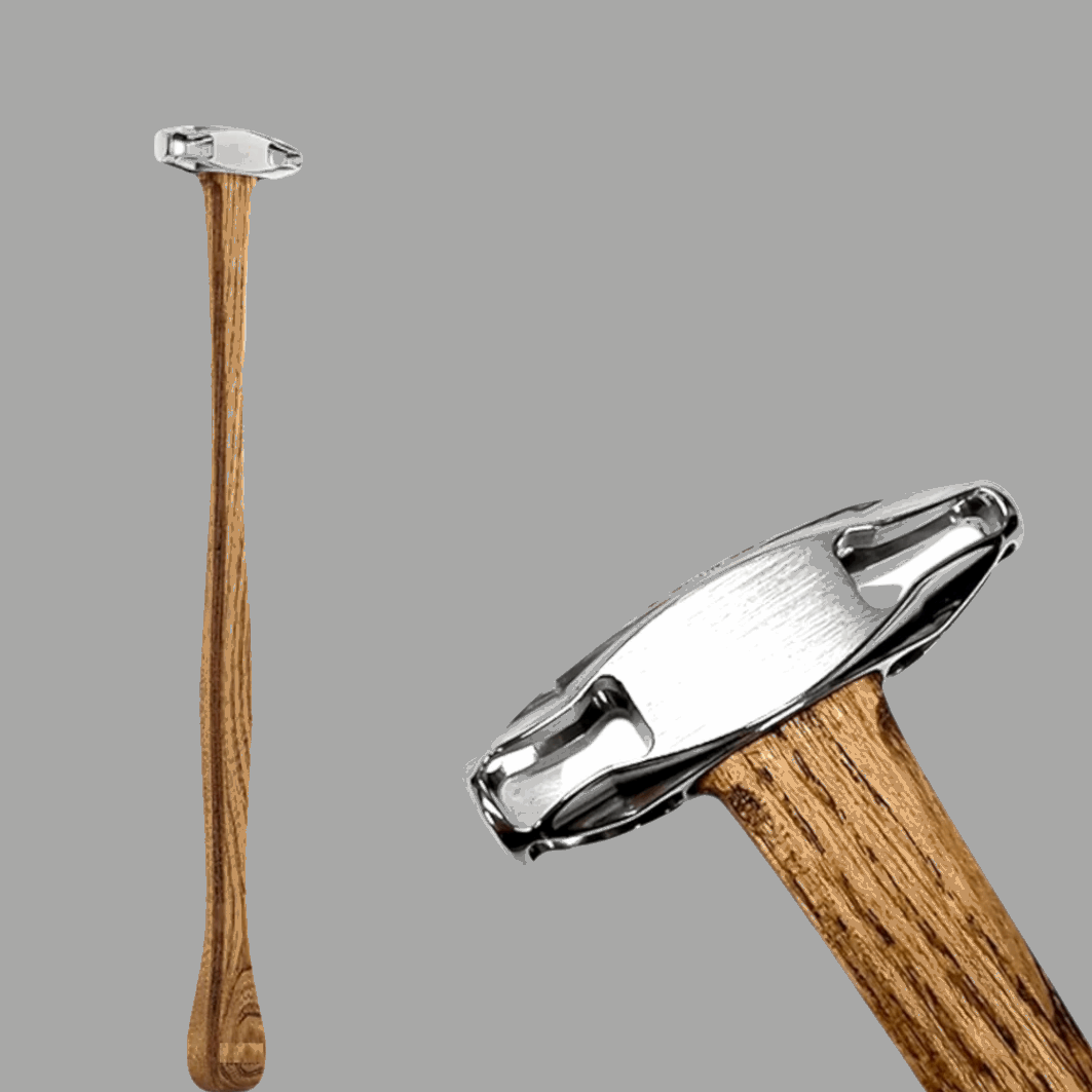 Blending Hammer – 122gram Stainless Steel Head with Ergonomic Wooden Handle - PDRequipment.com