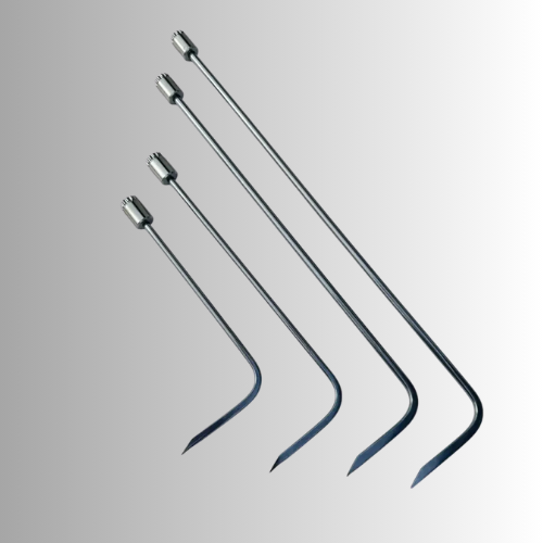 360° Rotatable 4-Piece Steel Dent Repair Rods - PDR Equipment International