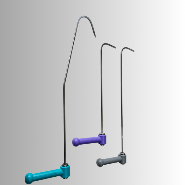 3-Piece 360° Rotating Paintless Dent Repair Rod Set – 8mm Hardened Steel Tools - PDRequipment.com