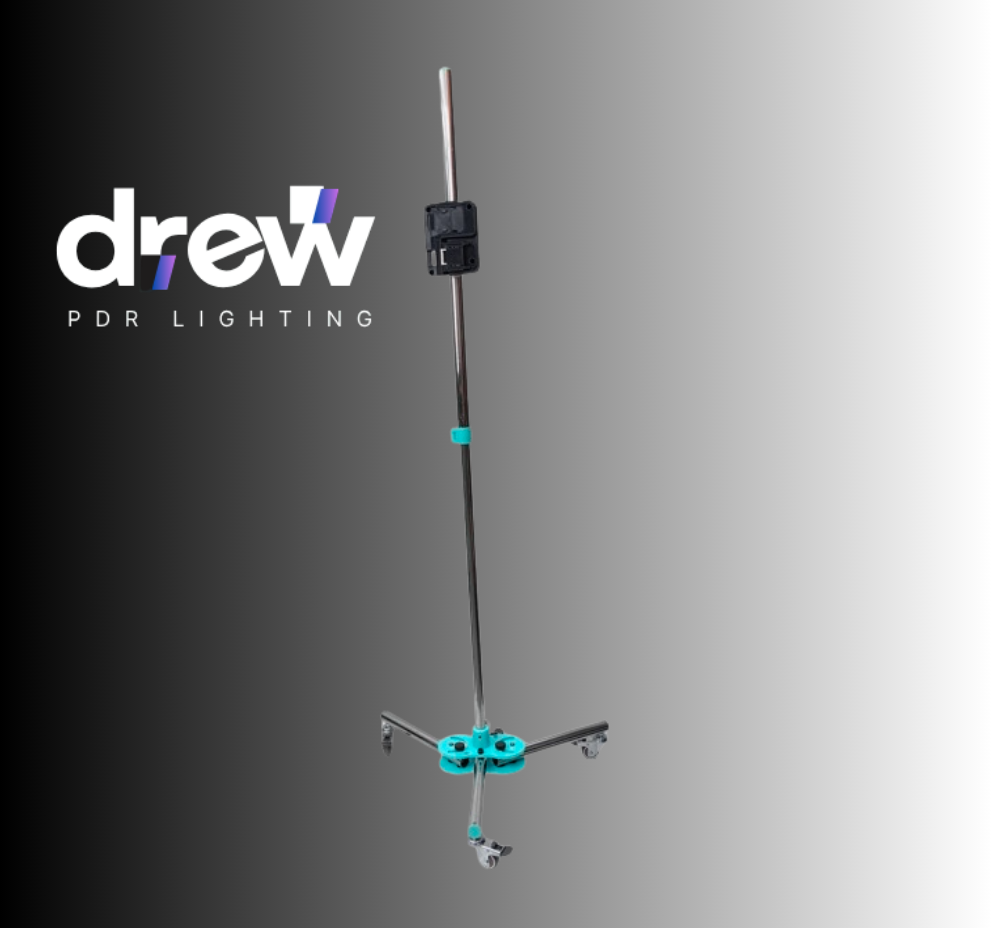 Drew Light Stand with Single 18v Adapter - PDR Equipment International