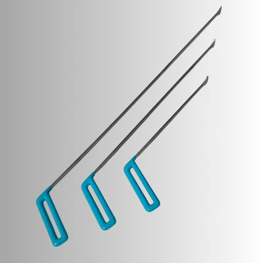 3-Piece Whale Tail Tip Steel PDR Tools - PDRequipment.com