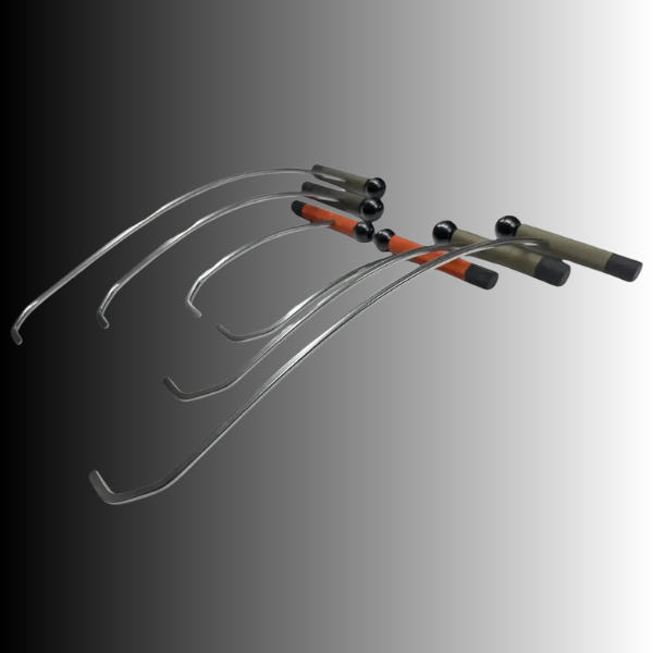 Dual-Curved Steel Rod Set – Belfast Edition - PDRequipment.com