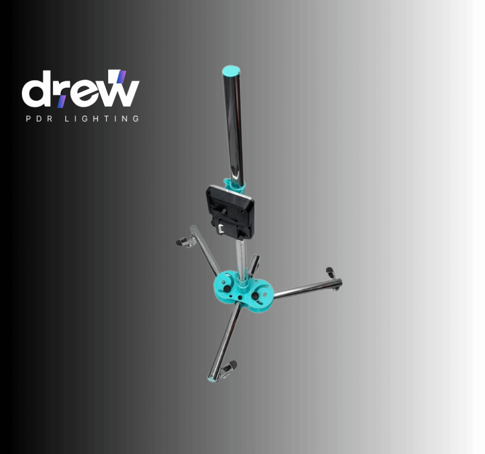 Drew Light Stand with Single 18v Adapter - PDR Equipment International