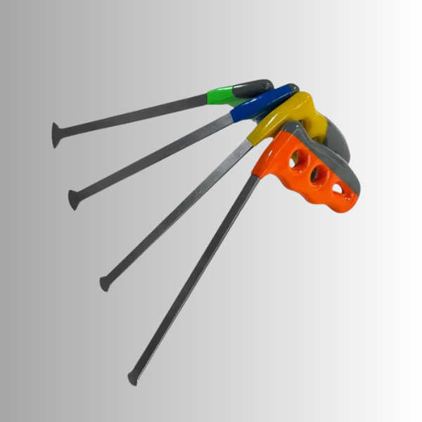 Melisha Edition 4-Piece 20cm White Steel Whale Tail PDR Tools - PDRequipment.com