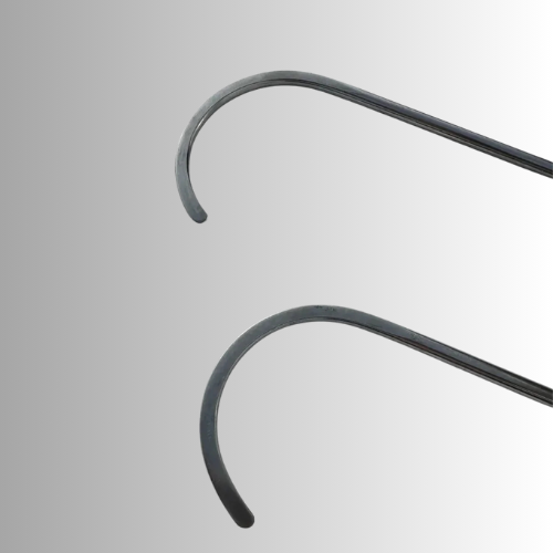 2-Piece 8mm x 50cm & 70cm Hook-Shaped 360° Rotatable PDR Tools - PDR Equipment International