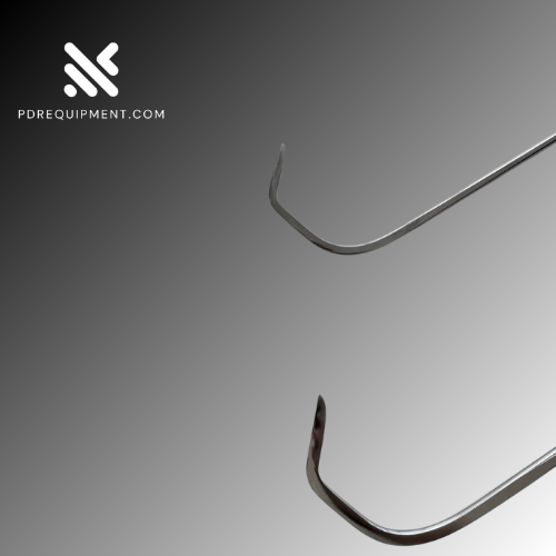 2-Piece U-Bend Sharp Tip Steel PDR Tools – Paintless Dent Repair Rods