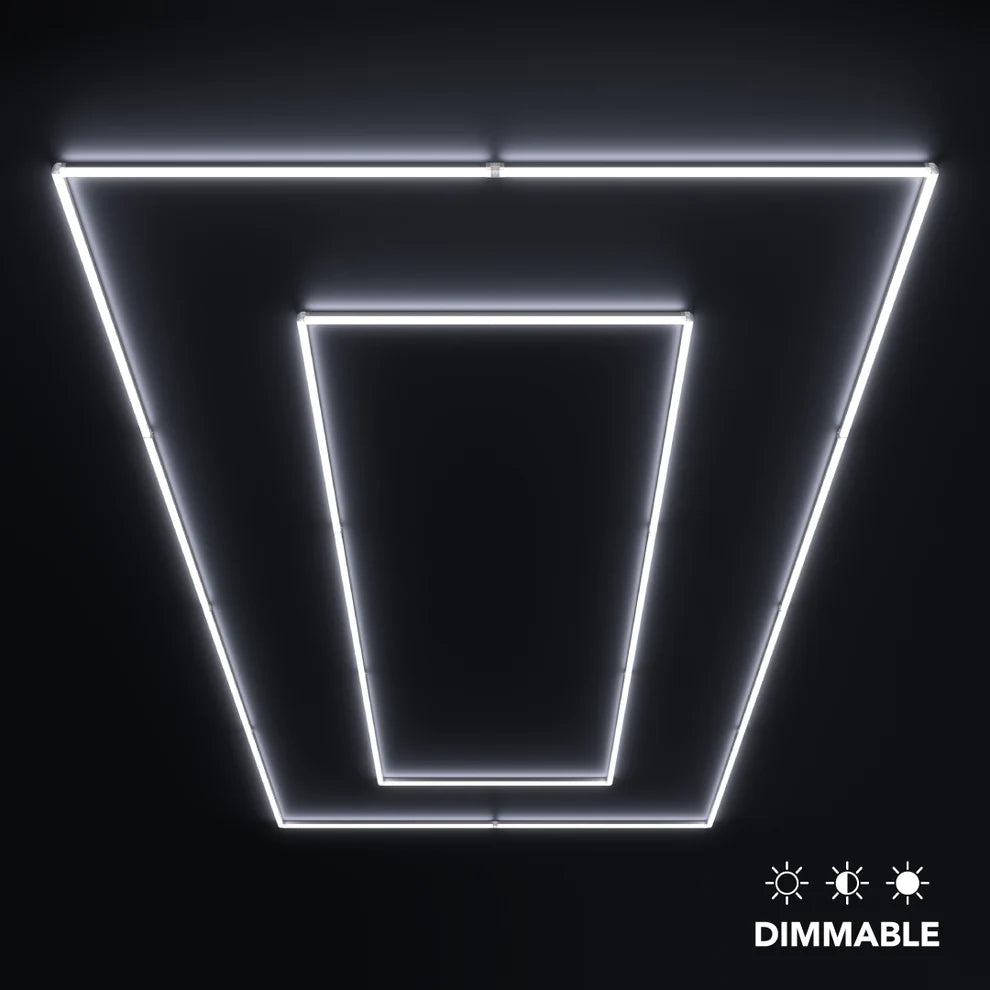 Dimmable Double Rectangular Detailing Grid (16’ x 8’)