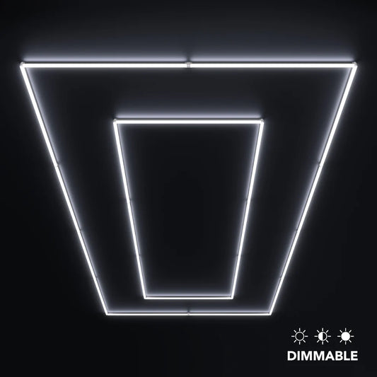 Dimmable Double Rectangular Detailing Grid (16’ x 8’)