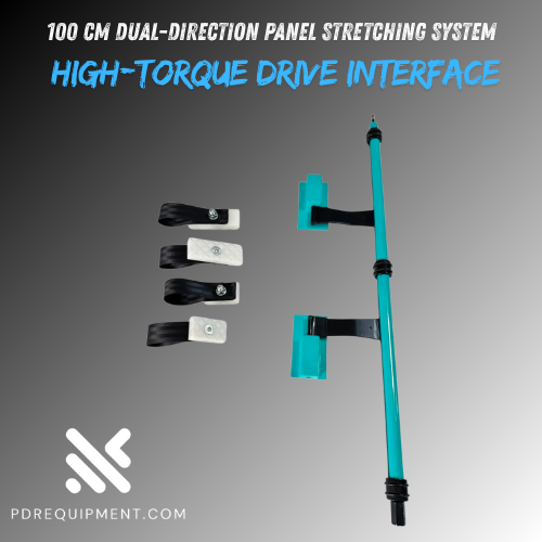 Dual-Direction Panel Stretching System – High-Torque Drive Interface 100cm