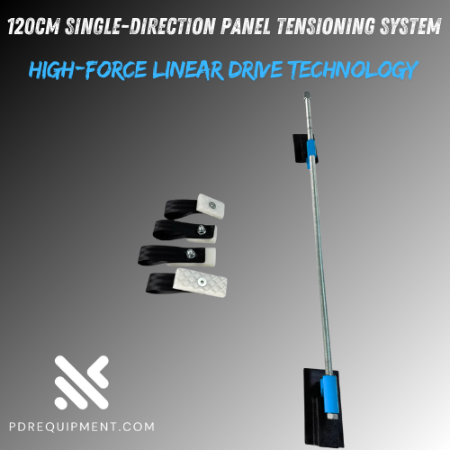 120 cm Single-Direction Panel Tensioning System – High-Force Linear Drive Technology